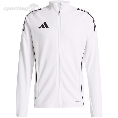 Bluza męska adidas Tiro 25 Competition Training biała JM3555 Adidas teamwear Bluza męska adidas Tiro 25 Competition Training biała JM3555 Adidas teamwear