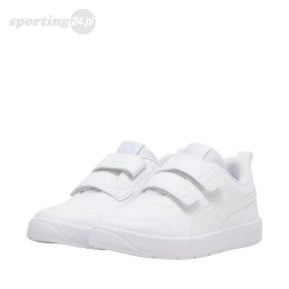 Buty dla dzieci Puma Courtflex V3 V PS białe 397642 02 Puma