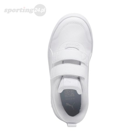 Buty dla dzieci Puma Courtflex V3 V PS białe 397642 02 Puma Buty dla dzieci Puma Courtflex V3 V PS białe 397642 02 Puma
