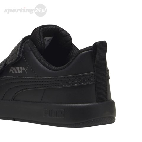 Buty dla dzieci Puma Courtflex V3 V PS czarne 397642 01 Puma Buty dla dzieci Puma Courtflex V3 V PS czarne 397642 01 Puma