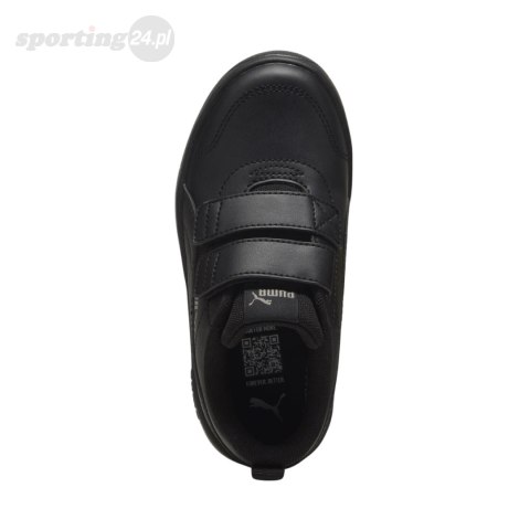 Buty dla dzieci Puma Courtflex V3 V PS czarne 397642 01 Puma Buty dla dzieci Puma Courtflex V3 V PS czarne 397642 01 Puma