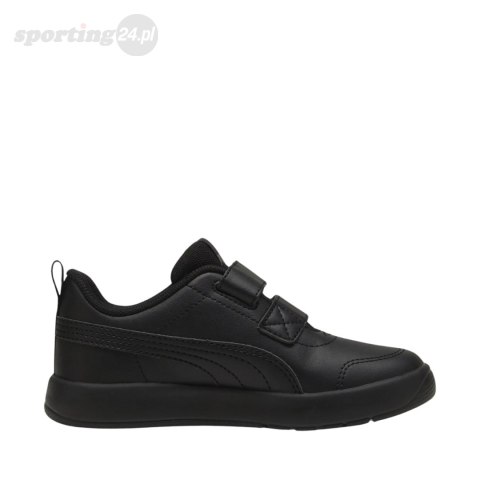 Buty dla dzieci Puma Courtflex V3 V PS czarne 397642 01 Puma Buty dla dzieci Puma Courtflex V3 V PS czarne 397642 01 Puma
