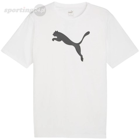Koszulka męska Puma Team Rise Logo Jersey Cotton biała 658705 04 Puma Koszulka męska Puma Team Rise Logo Jersey Cotton biała 658705 04 Puma