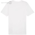 Koszulka męska Puma Team Rise Logo Jersey Cotton biała 658705 04 Puma