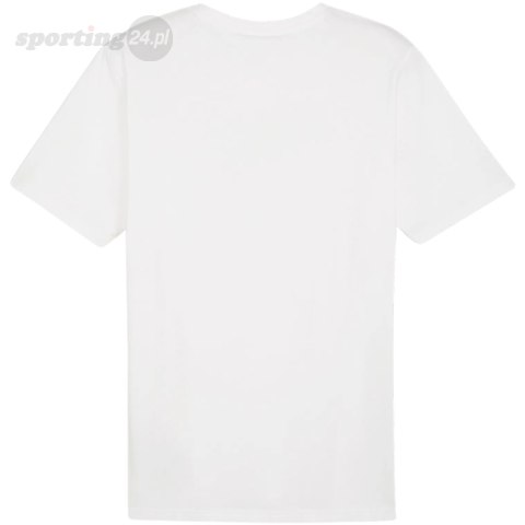 Koszulka męska Puma Team Rise Logo Jersey Cotton biała 658705 04 Puma Koszulka męska Puma Team Rise Logo Jersey Cotton biała 658705 04 Puma