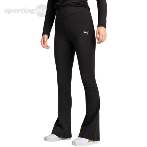 Legginsy damskie Puma Ess High-Waist Flared czarne 631542 01 Puma Legginsy damskie Puma Ess High-Waist Flared czarne 631542 01 Puma