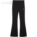 Legginsy damskie Puma Ess High-Waist Flared czarne 631542 01 Puma