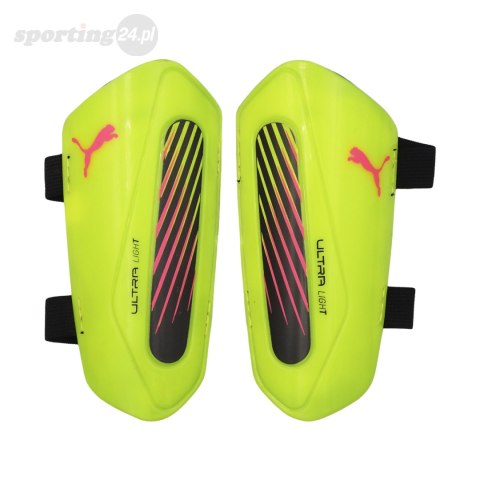 Ochraniacze piłkarskie Puma Ultra Light Strap zielone 30992 02 Puma Ochraniacze piłkarskie Puma Ultra Light Strap zielone 30992 02 Puma