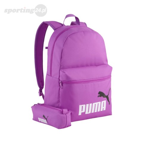 Plecak Puma Phase Set + piórnik fioletowy 91191 05 Puma Plecak Puma Phase Set + piórnik fioletowy 91191 05 Puma