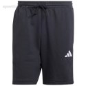 Spodenki męskie adidas Essential 3-Stripes French Terry czarne JE6414 Adidas