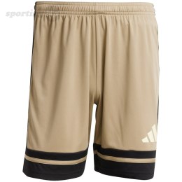 Spodenki męskie adidas Squadra 25 beżowo-czarne JP3403 Adidas