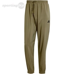 Spodnie męskie adidas Essentials Small Logo Stanford zielone JF1102 Adidas