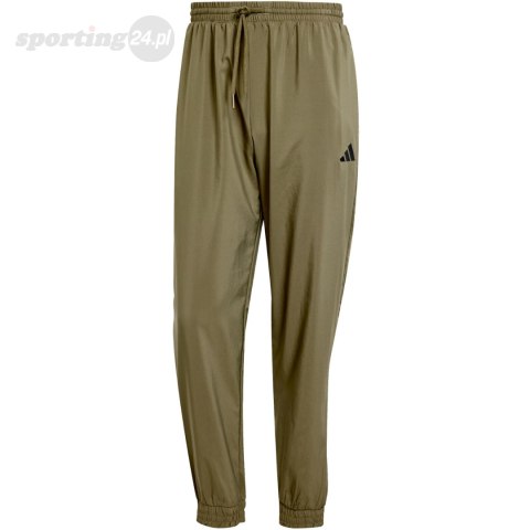 Spodnie męskie adidas Essentials Small Logo Stanford zielone JF1102 Adidas Spodnie męskie adidas Essentials Small Logo Stanford zielone JF1102 Adidas