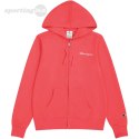 Bluza damska Champion Full Zip Hoodie Sweatshirt różowa 118099 PS203 Champion