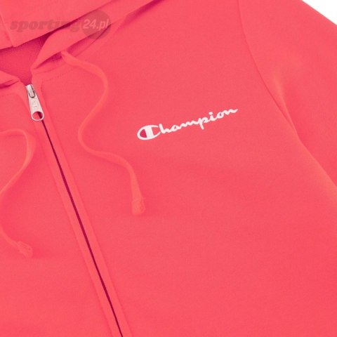 Bluza damska Champion Full Zip Hoodie Sweatshirt różowa 118099 PS203 Champion Bluza damska Champion Full Zip Hoodie Sweatshirt różowa 118099 PS203 Champion
