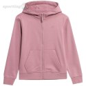 Bluza dla dziewczynki 4F różowa 4FJSS23TSWSF216 54S 4F Bluza dla dziewczynki 4F różowa 4FJSS23TSWSF216 54S 4F
