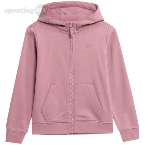 Bluza dla dziewczynki 4F różowa 4FJSS23TSWSF216 54S 4F Bluza dla dziewczynki 4F różowa 4FJSS23TSWSF216 54S 4F