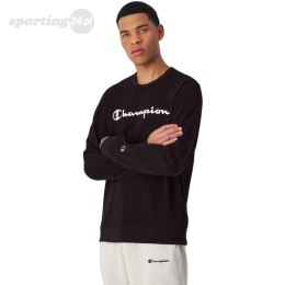 Bluza męska Champion Crewneck Sweatshirt czarna 220727 KK001 Champion