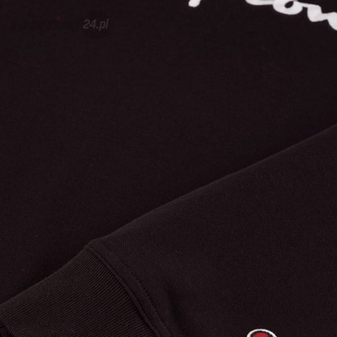 Bluza męska Champion Crewneck Sweatshirt czarna 220727 KK001 Champion Bluza męska Champion Crewneck Sweatshirt czarna 220727 KK001 Champion