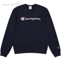 Bluza męska Champion Crewneck Sweatshirt granatowa 220727 BS501 Champion