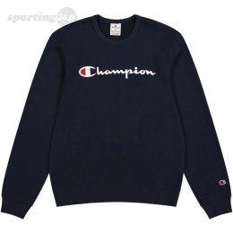 Bluza męska Champion Crewneck Sweatshirt granatowa 220727 BS501 Champion