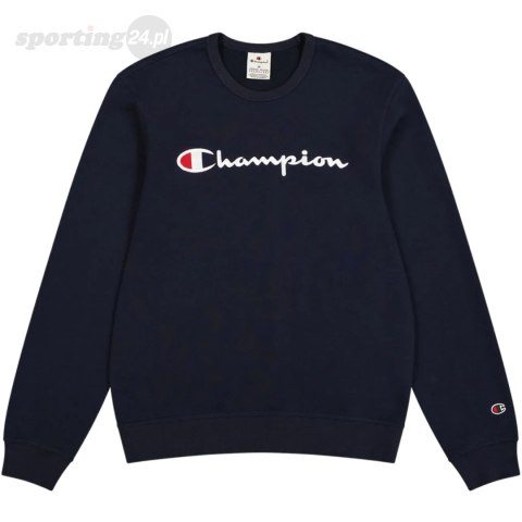 Bluza męska Champion Crewneck Sweatshirt granatowa 220727 BS501 Champion Bluza męska Champion Crewneck Sweatshirt granatowa 220727 BS501 Champion