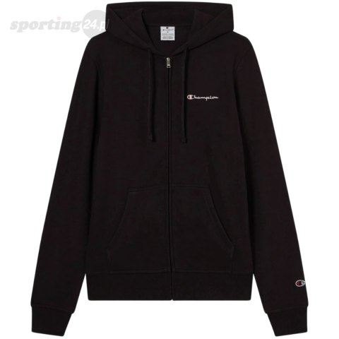 Bluza męska Champion Full Zip Hoodie Sweatshirt czarna 220731 KK001 Champion Bluza męska Champion Full Zip Hoodie Sweatshirt czarna 220731 KK001 Champion
