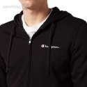 Bluza męska Champion Full Zip Hoodie Sweatshirt czarna 220731 KK001 Champion