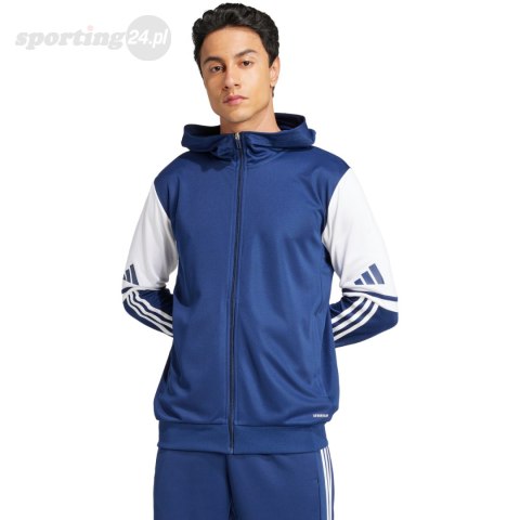 Bluza męska adidas Squadra 25 Hoody granatowa JD2989 Adidas teamwear Bluza męska adidas Squadra 25 Hoody granatowa JD2989 Adidas teamwear