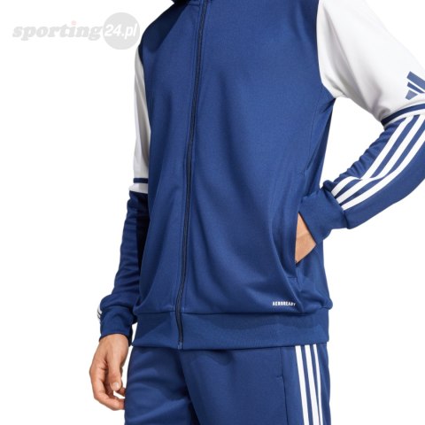 Bluza męska adidas Squadra 25 Hoody granatowa JD2989 Adidas teamwear Bluza męska adidas Squadra 25 Hoody granatowa JD2989 Adidas teamwear