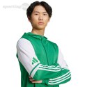 Bluza męska adidas Squadra 25 Hoody zielono-biała JP3164 Adidas teamwear