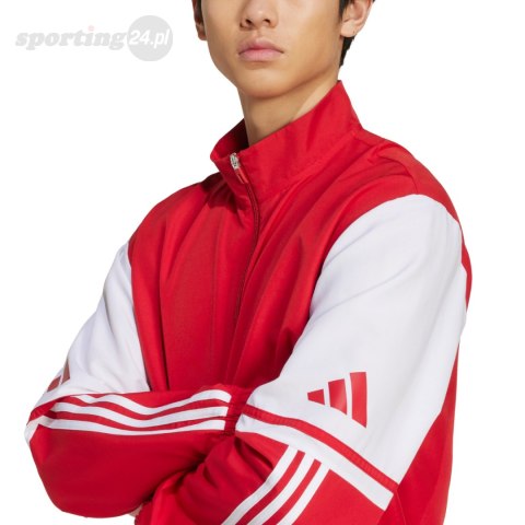 Bluza męska adidas Squadra 25 Presentation czerwona JD2969 Adidas teamwear Bluza męska adidas Squadra 25 Presentation czerwona JD2969 Adidas teamwear