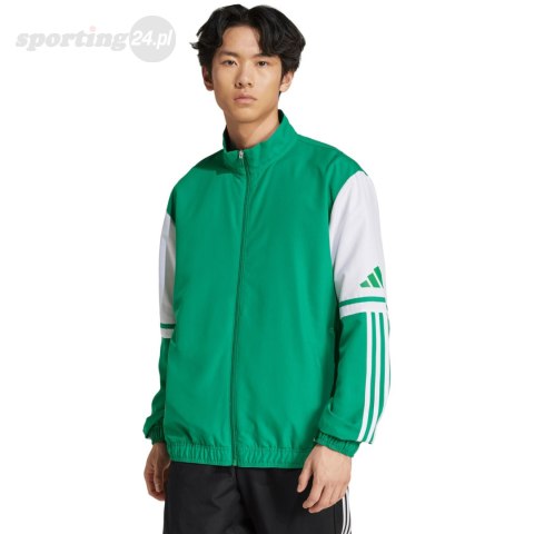 Bluza męska adidas Squadra 25 Presentation zielona JP3165 Adidas teamwear Bluza męska adidas Squadra 25 Presentation zielona JP3165 Adidas teamwear