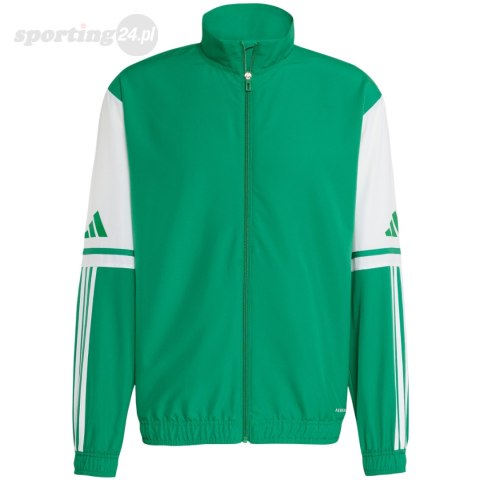 Bluza męska adidas Squadra 25 Presentation zielona JP3165 Adidas teamwear Bluza męska adidas Squadra 25 Presentation zielona JP3165 Adidas teamwear