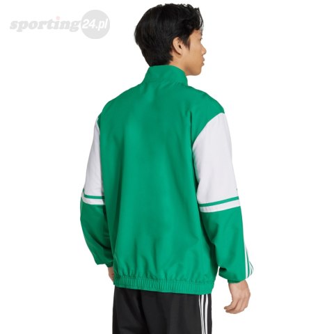 Bluza męska adidas Squadra 25 Presentation zielona JP3165 Adidas teamwear Bluza męska adidas Squadra 25 Presentation zielona JP3165 Adidas teamwear
