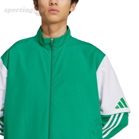 Bluza męska adidas Squadra 25 Presentation zielona JP3165 Adidas teamwear Bluza męska adidas Squadra 25 Presentation zielona JP3165 Adidas teamwear