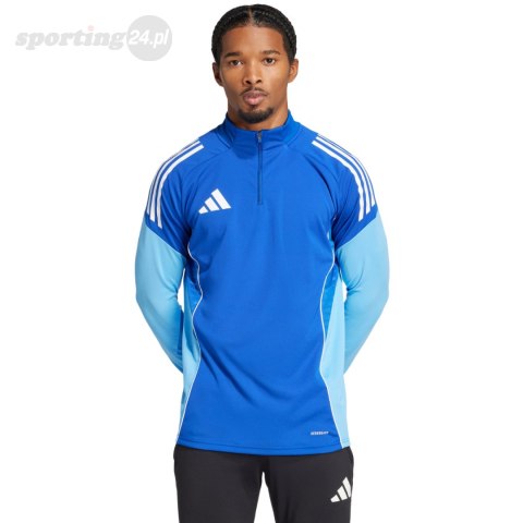 Bluza męska adidas Tiro 25 Competition Training Top niebieska JI8927 Adidas teamwear Bluza męska adidas Tiro 25 Competition Training Top niebieska JI8927 Adidas teamwear