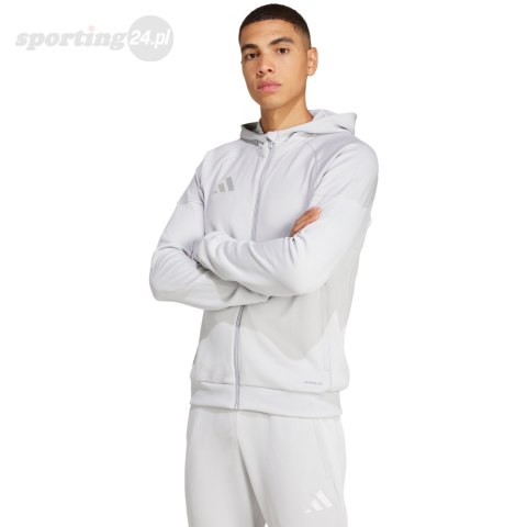 Bluza męska adidas Tiro 25 Full-Zip Hoodie szara JC5130 Adidas teamwear Bluza męska adidas Tiro 25 Full-Zip Hoodie szara JC5130 Adidas teamwear