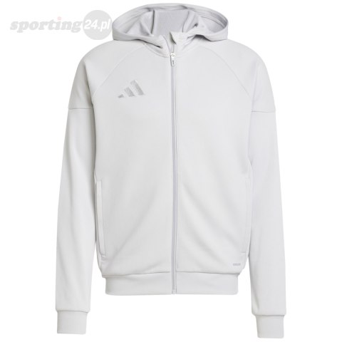 Bluza męska adidas Tiro 25 Full-Zip Hoodie szara JC5130 Adidas teamwear Bluza męska adidas Tiro 25 Full-Zip Hoodie szara JC5130 Adidas teamwear