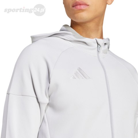 Bluza męska adidas Tiro 25 Full-Zip Hoodie szara JC5130 Adidas teamwear Bluza męska adidas Tiro 25 Full-Zip Hoodie szara JC5130 Adidas teamwear