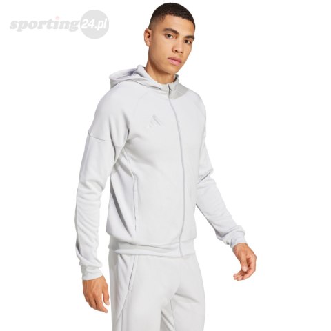 Bluza męska adidas Tiro 25 Full-Zip Hoodie szara JC5130 Adidas teamwear Bluza męska adidas Tiro 25 Full-Zip Hoodie szara JC5130 Adidas teamwear