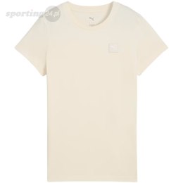 Koszulka damska Puma ESS Elevated Tee beżowa 685016 99 Puma
