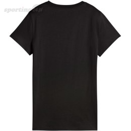 Koszulka damska Puma ESS Elevated Tee czarna 685016 01 Puma