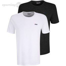 Koszulka męska Fila Brod 2pak biała,czarna FAM0083 13005 Fila