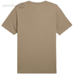 Koszulka męska Puma Ess 2 Color No.1 Logo brązowa 684708 83 Puma