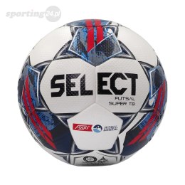 Piłka nożna Select Futsal Super TB FIFA Fogo Ekstraklasa biało-niebieska 18674 Select