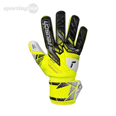 Rękawice bramkarskie Reusch Attrakt Grip żółto-czarne 5570815 2014 Reusch Rękawice bramkarskie Reusch Attrakt Grip żółto-czarne 5570815 2014 Reusch