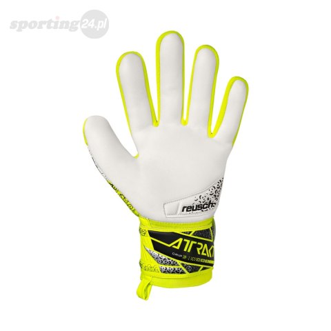 Rękawice bramkarskie Reusch Attrakt Grip żółto-czarne 5570815 2014 Reusch Rękawice bramkarskie Reusch Attrakt Grip żółto-czarne 5570815 2014 Reusch