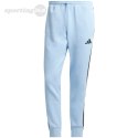 Spodnie męskie adidas Essentials 3-Stripes Fleece błękitne JE6315 Adidas
