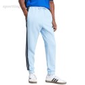 Spodnie męskie adidas Essentials 3-Stripes Fleece błękitne JE6315 Adidas